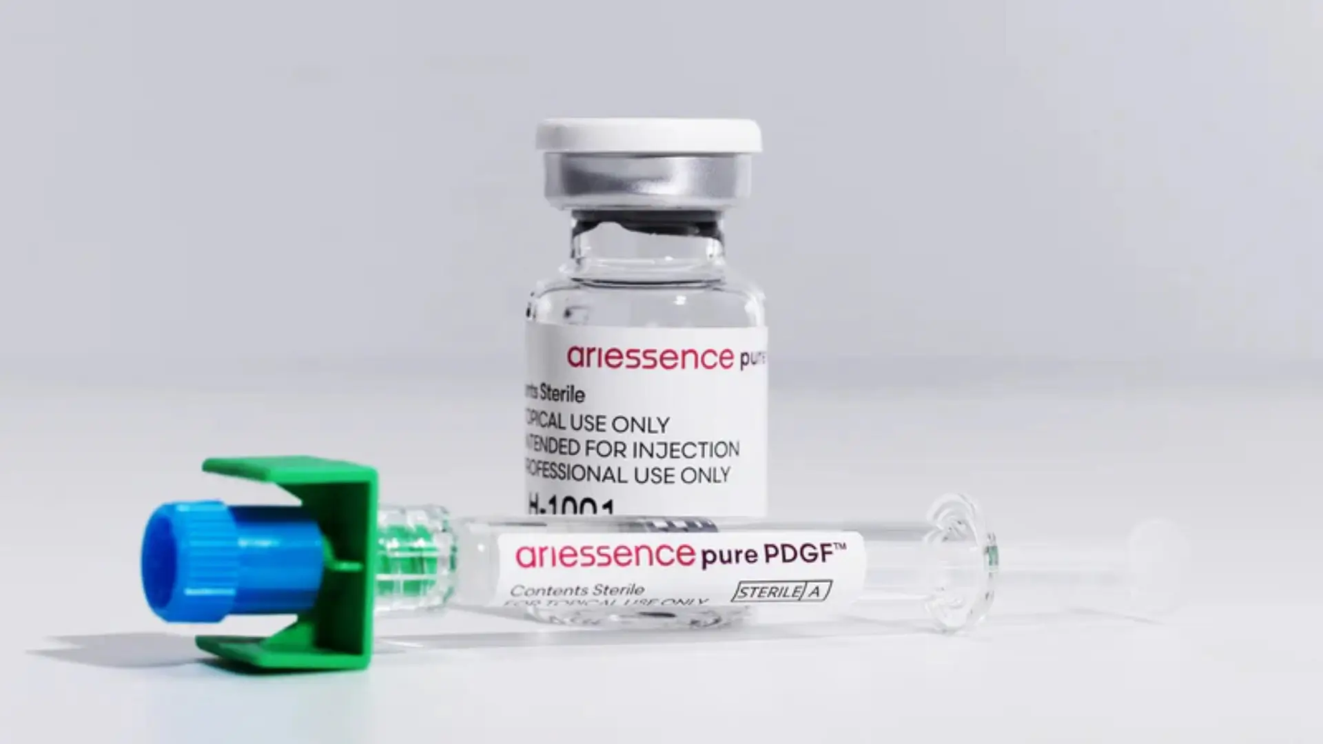 Ariessence Pure PDGF™ for advanced skin regeneration and healing.