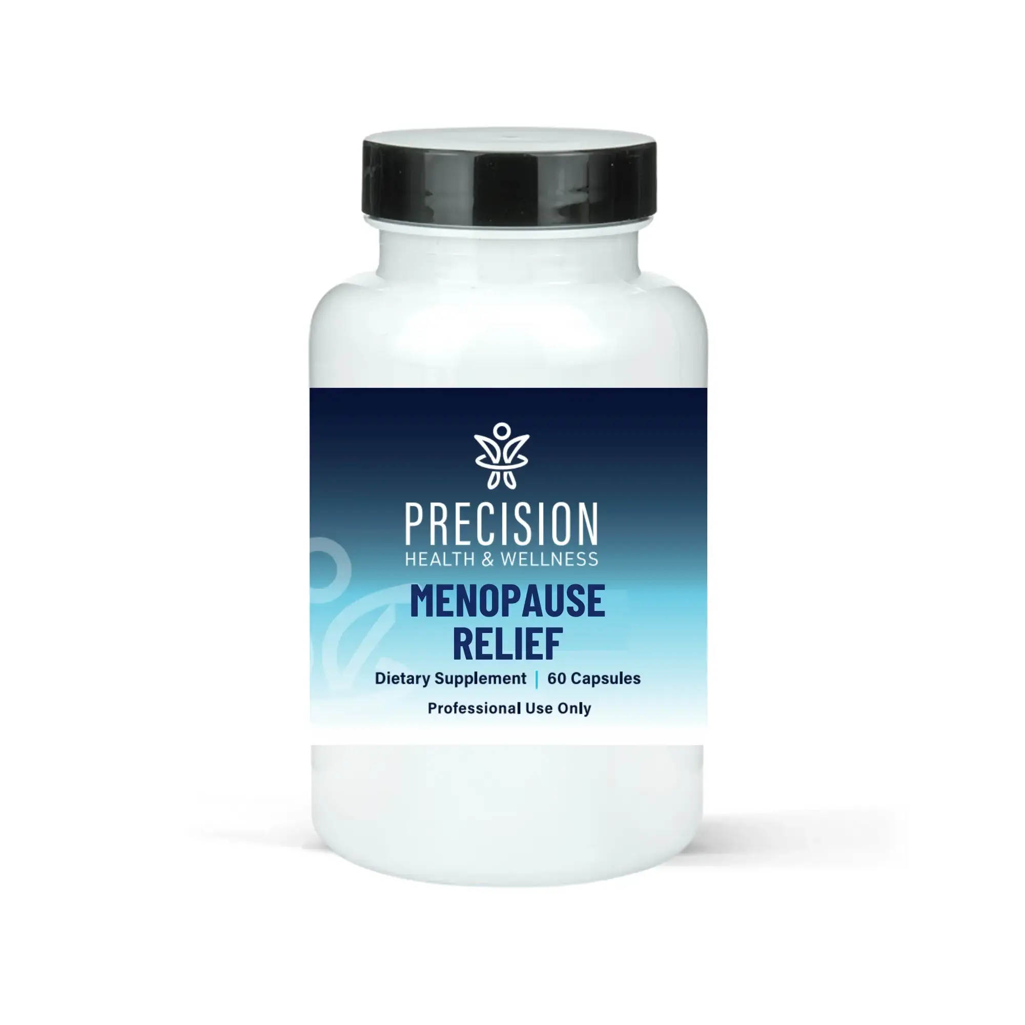 Precision Health & Wellness Menopause Relief supplement bottle