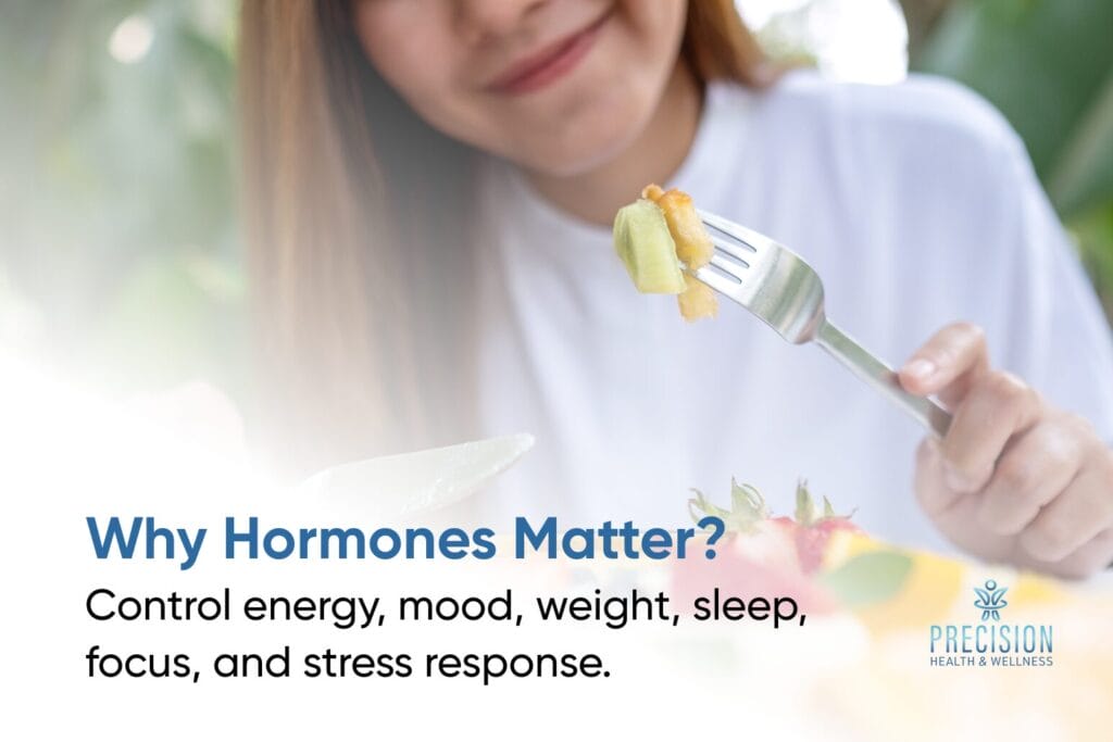 Why hormones matter. Eating nutrient-rich foods to support balanced hormones and better health.